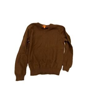 Joe Fresh Brown/Rust V-Neck Sweater Womans  Large Unisex Med